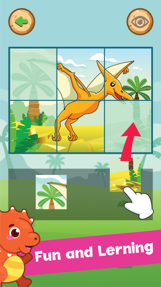 #1. Dinosaurs Puzzle: Jigsaw Game (iOS) 由: Suttar Tarasri