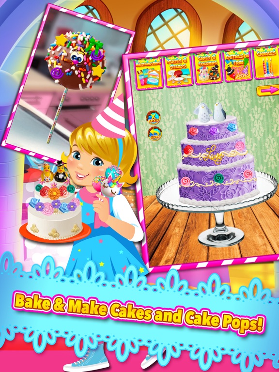 Screenshot #6 pour Cake Maker & Cake Pops Cooking