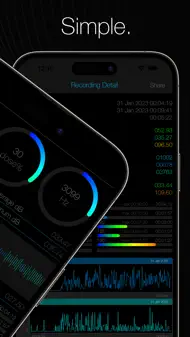 DbDOSE Decibel Sound Meter iphone bilder 1