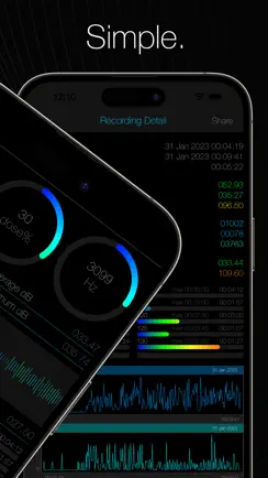 DbDOSE Decibel Sound Meter iPhone image 2