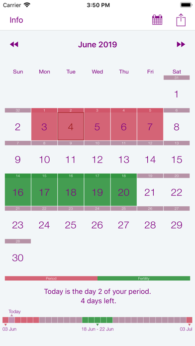 My Period Calendarのおすすめ画像5