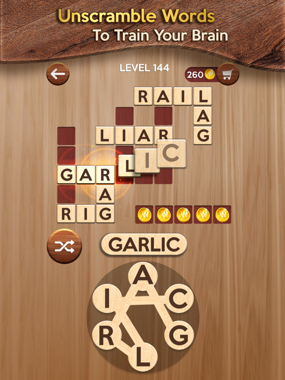 Screenshot #5 pour Woody Cross: Word Connect Game