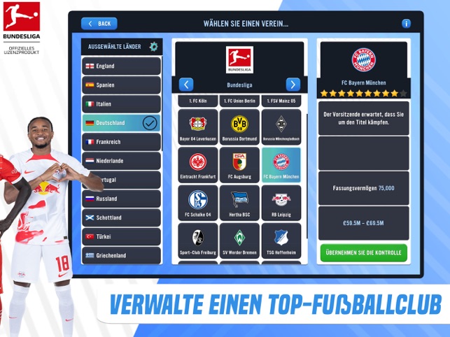 Soccer Manager 2023 - Fussball im App Store