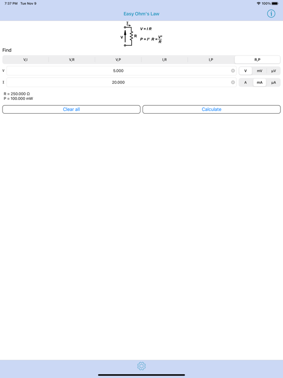 Screenshot #4 pour Loi d'Ohm facile