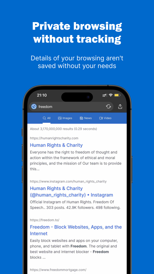 #2. Freedom Search (iOS) 由: HUMAN RIGHTS & FREEDOM