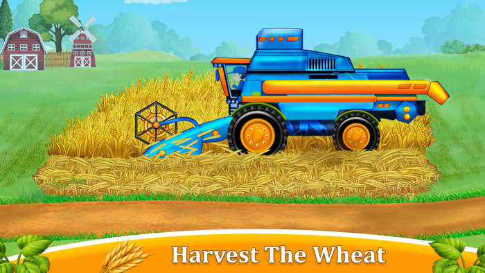 Harvest Land Tractor Game
