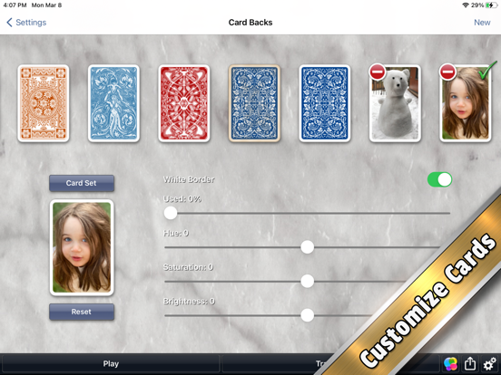 Solitaire City iPad app afbeelding 9