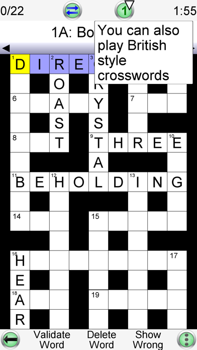 Barred Crosswordのおすすめ画像2