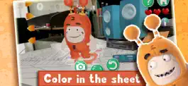 Game screenshot Oddbods Live Coloring (AR) mod apk