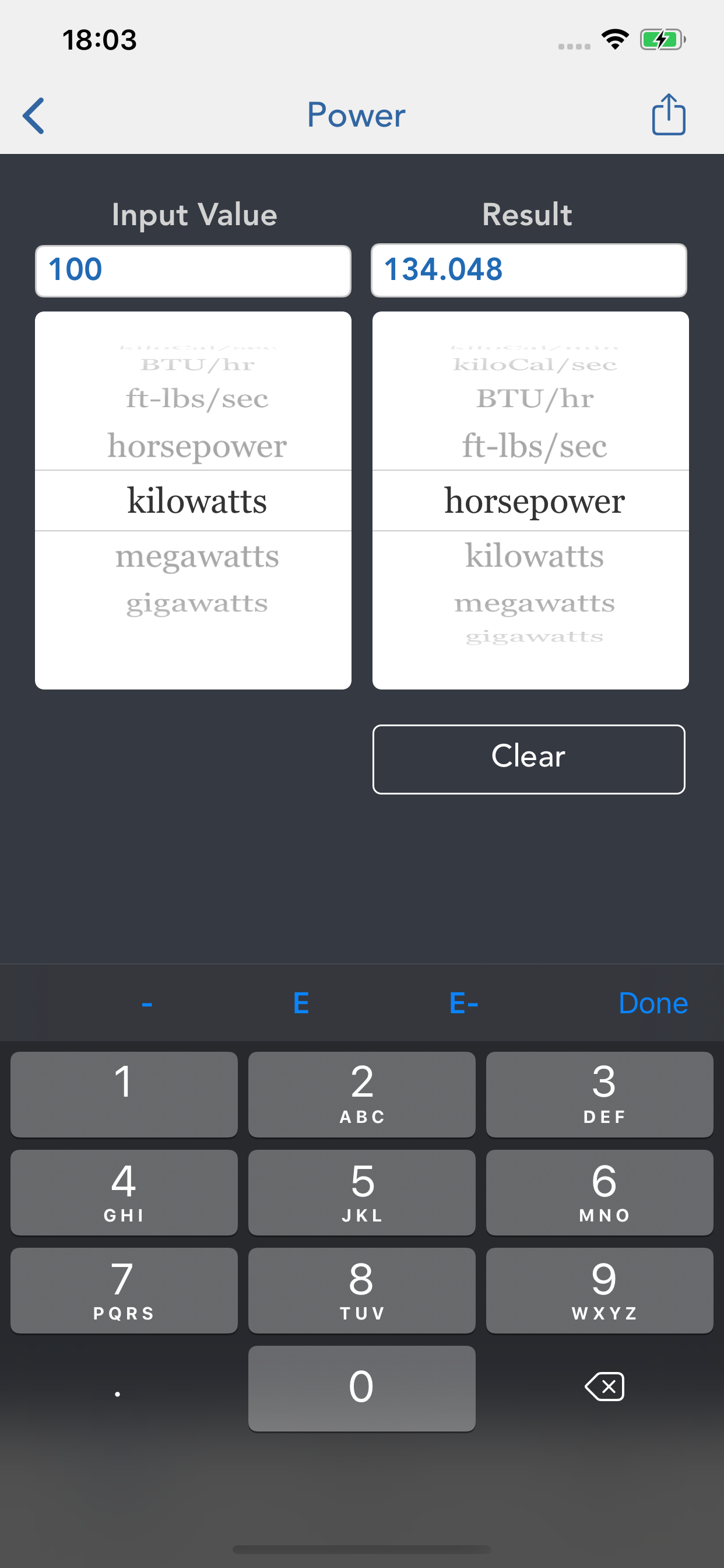 Electrical Converter screenshot 7
