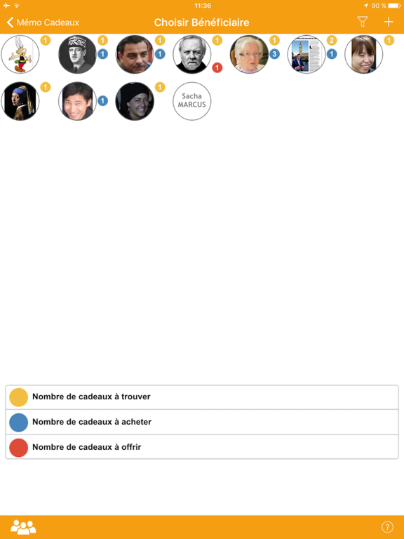Screenshot #6 pour Mémo Cadeaux