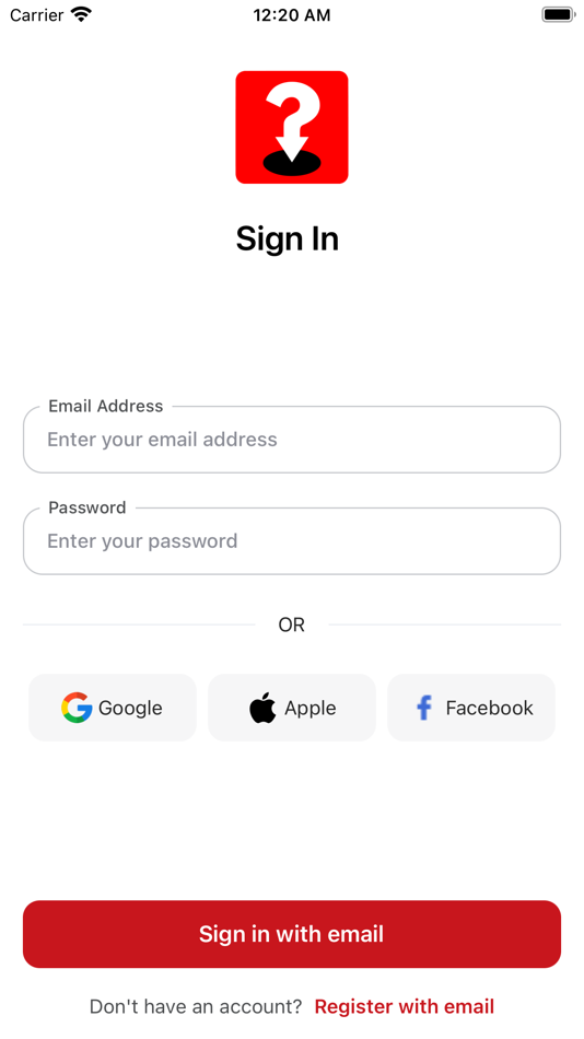 #1. Where's My? (iOS) By: Tendekai Kachere