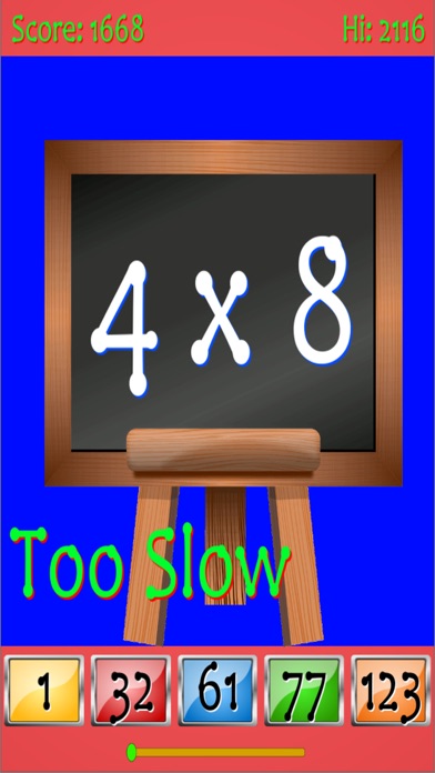 Screenshot #3 pour Speed Tables Math Quiz