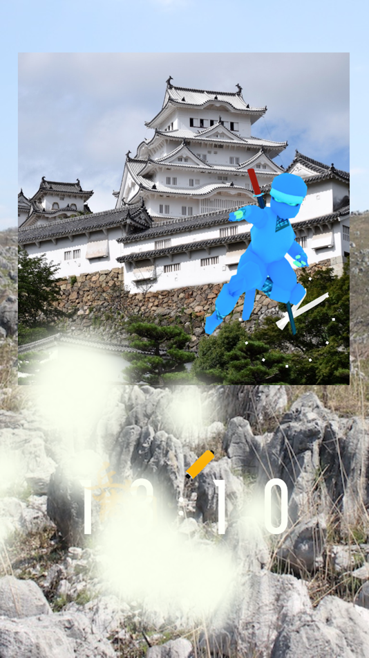 #1. Ninja Fight Clock (iOS) 由: Mihoko Araki
