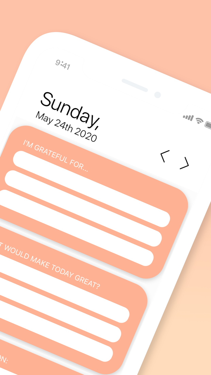 Morning - Gratitude Journal