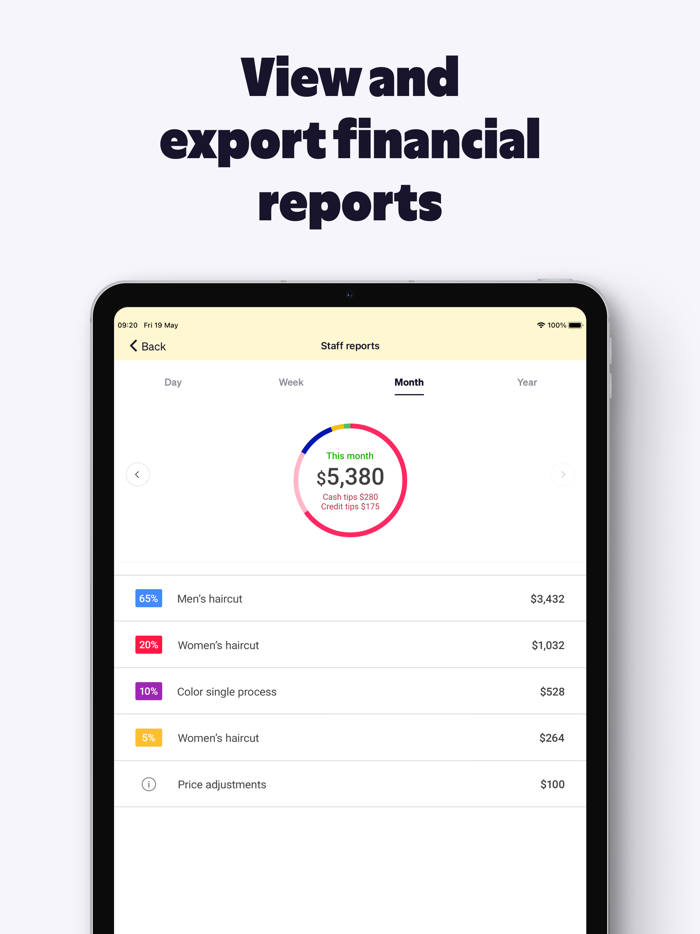 Goldie Scheduling app