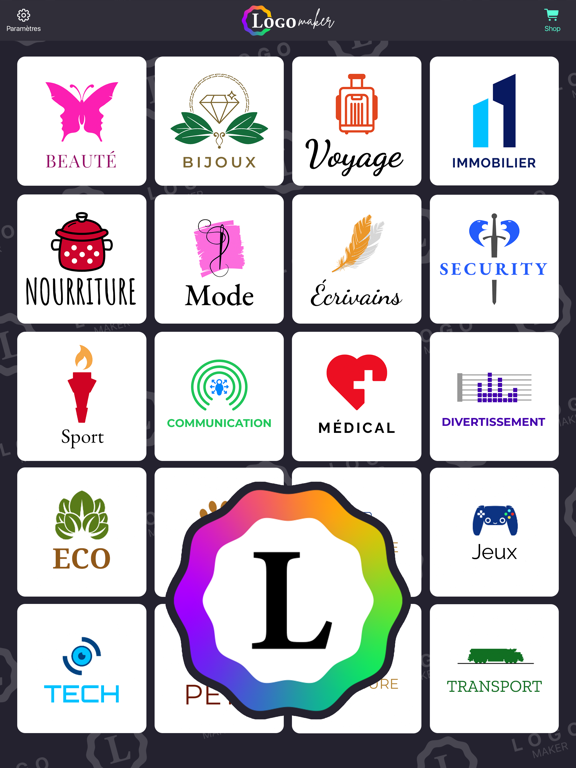 Screenshot #4 pour Concepteur de Logo Graphique