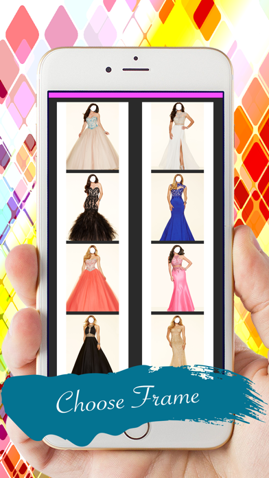 Prom Long Dress Photo Montage Screenshot