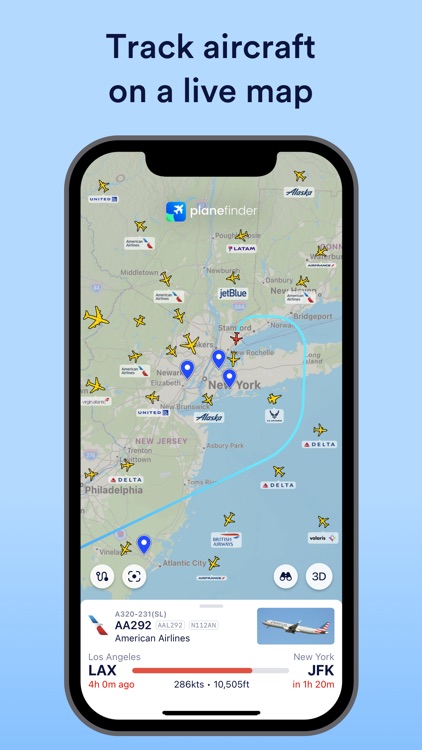 Plane Finder ⁃ Flight Tracker screenshot-4