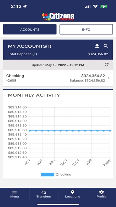 Citizens Digital Screenshot