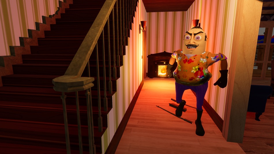 Crazy Spooky Neighbor Spy Game - 1.0 - (iOS)