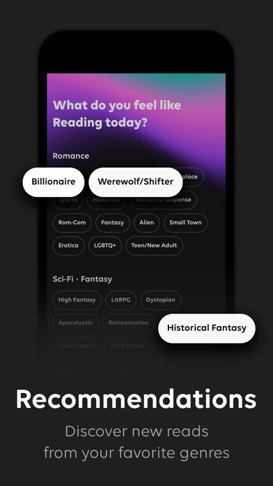 YONDER: Fiction & Books Screenshot