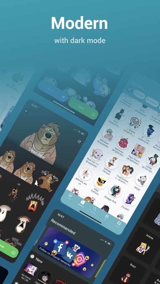 #2. Messengers Box: Stickers 4 all (iOS) 由: Sergey Petruk
