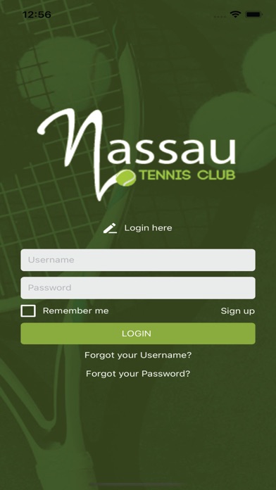 Nassau Tennis Club Screenshot