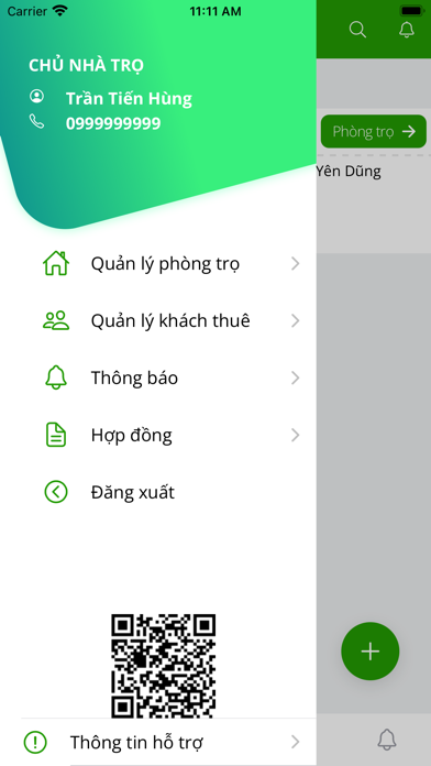 Quản lý nhà trọ - BG Screenshot
