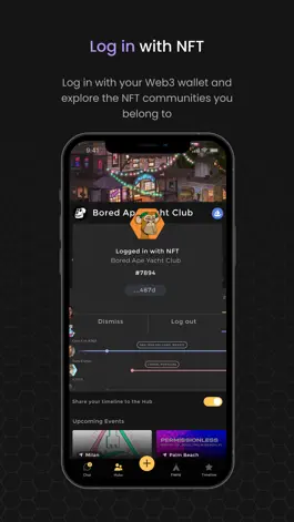 Game screenshot NFT Events & Chats - Belong apk