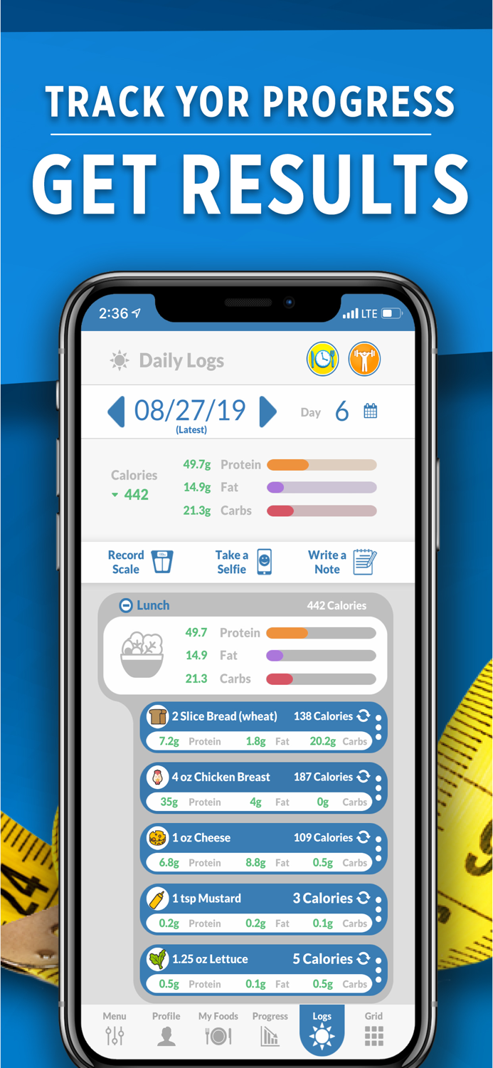 Stupid Simple Macro Tracker