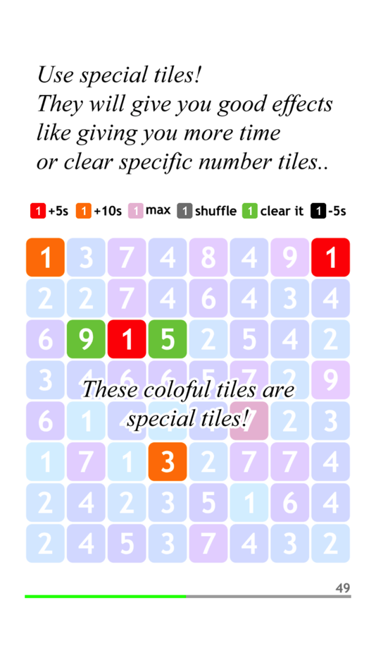 #5. Add to 10 Plus: Number Game (iOS) By: Hyemin Chung