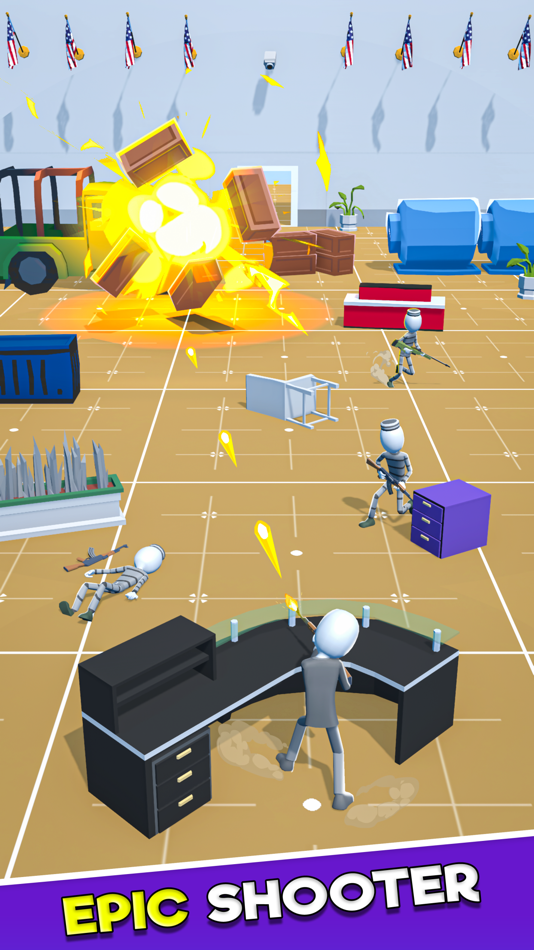 #1. Stickman Agent (iOS) 由: FERRO ENTERTAINMENT (SMC-PRIVATE) LIMITED