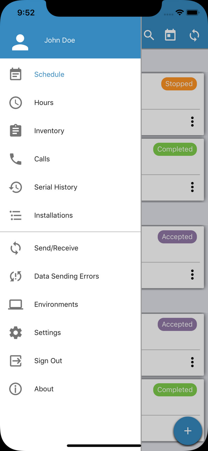Infor LN Mobile Service