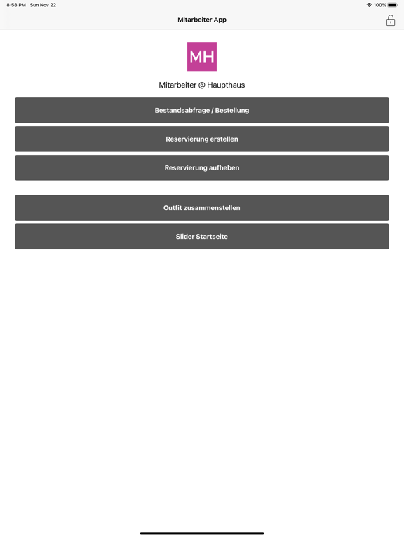 Screenshot #4 pour Modehaus.de Mitarbeiter