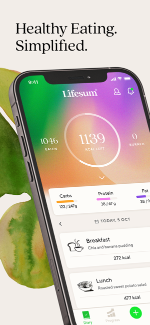 ‎Lifesum: Food Tracker & Diet Screenshot