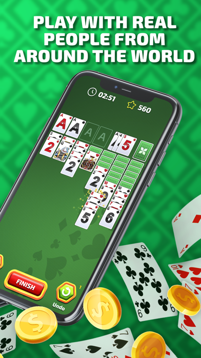 Solitaire Battle Blitz Game Screenshot