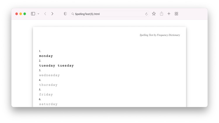 频率词典: 播放器背单词 screenshot-7