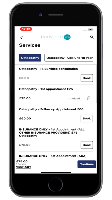 bodytonic clinic Screenshot