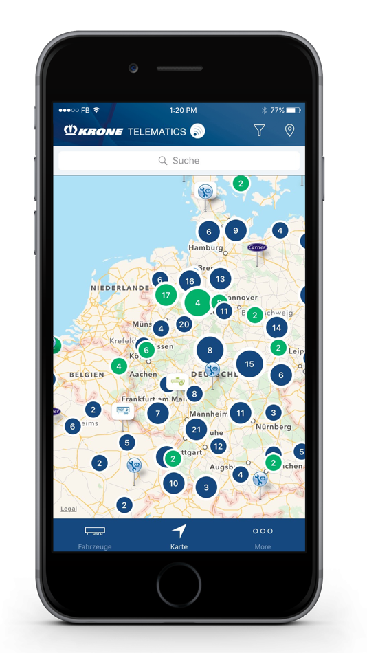 #3. KRONE Telematics (iOS) 由: Fahrzeugwerk Bernard Krone GmbH & Co. KG