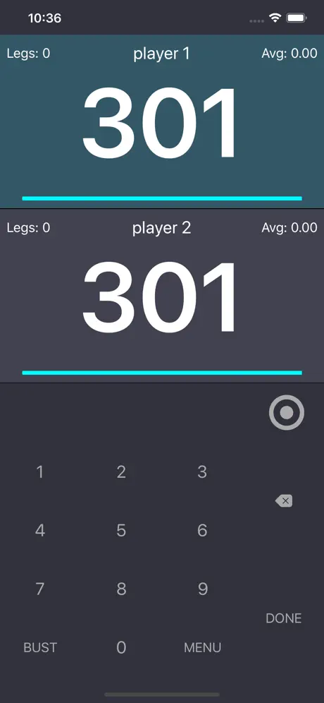 Easy Darts Score