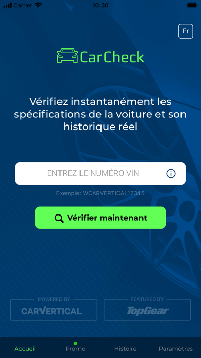 Screenshot #1 pour Car History Check: VIN Decoder