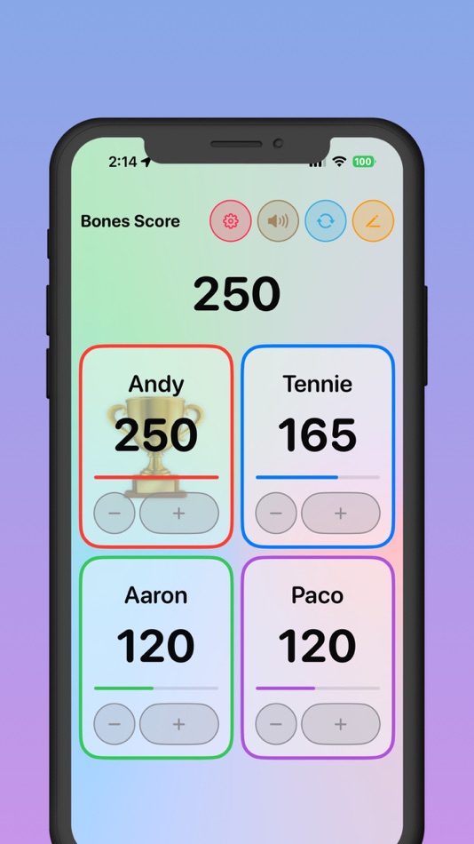 #1. Bones Score for Dominoes (iOS) 由: Andres Gandara