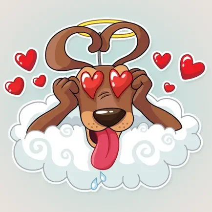 Cupid Dog Love Stickers Cheats