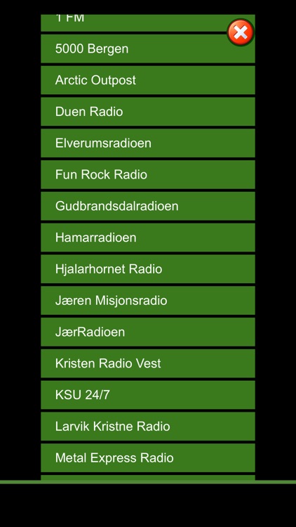 Norsk Radio App - Radiomannen screenshot-3