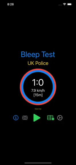 Game screenshot Bleep Test UK Police mod apk