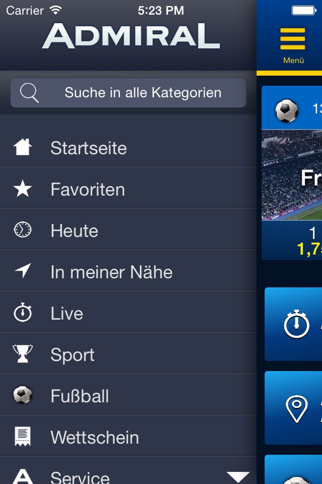 AdmiralBet: Live Sportwetten screenshot 2