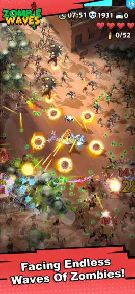 Game screenshot Zombie Waves-shooting game mod apk