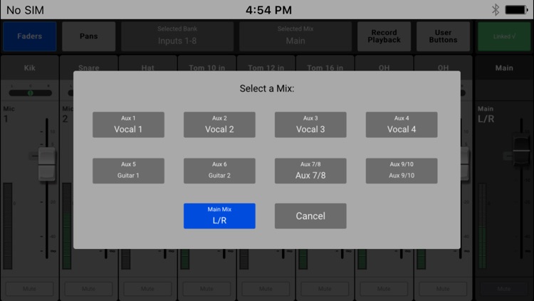 TouchMix-8/16 Control