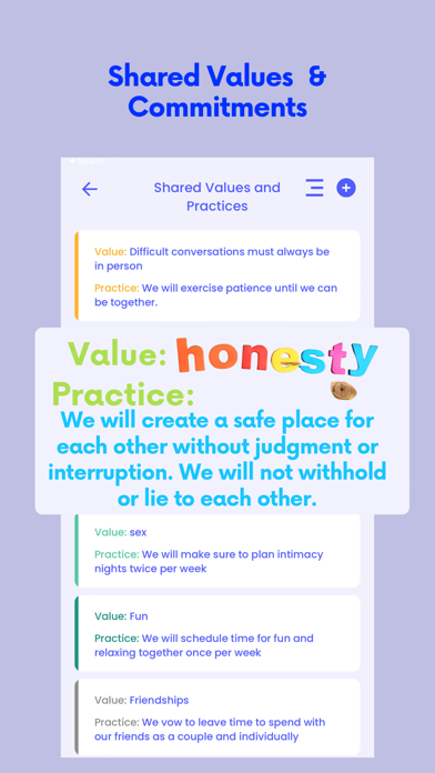 LoveVue: Couple Relationships Screenshot